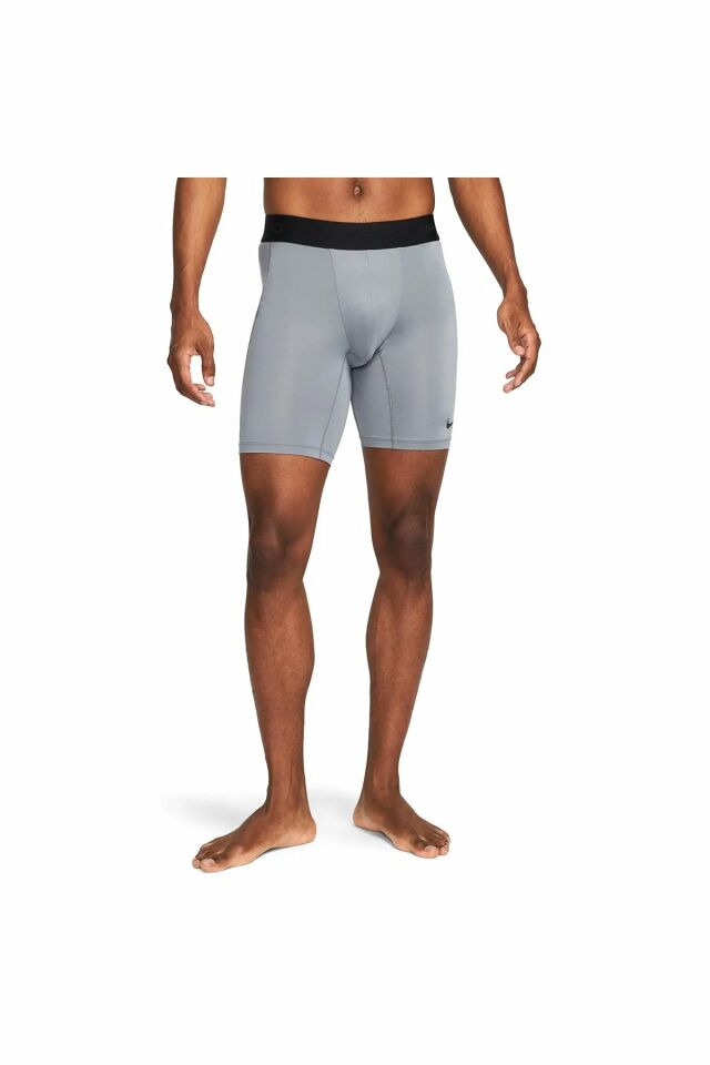 Nike Pro Dri-Fit Erkek Antrenman Tayt Gri FB7963-084 S