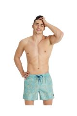 Arena Mens Beach Boxer Allover Erkek Deniz Plaj Şort Çok Renkli 005253300 M