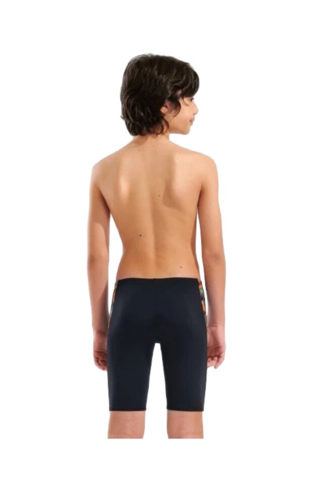 Arena Boy's Print Swim Jammer Erkek Çocuk Mayo Siyah 010753530