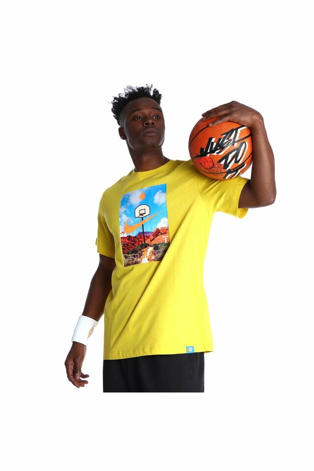 Nike Everyday Playground 8P Graphic Amber/White/Black Deflated No 7 Basketbol Topu N.100.4371.877.07