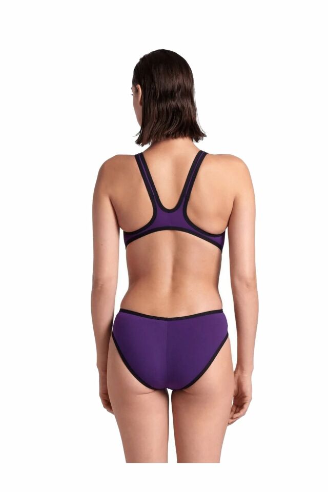 Arena Women W Arena One Biglogo One Piece Bayan Yüzücü Mayo Mor 001198953 32