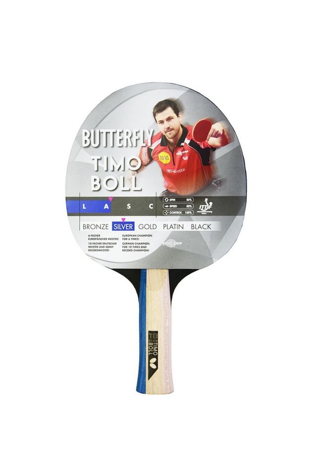 Butterfly 85016S Timo Boll Silver Masa Tenisi Raketi