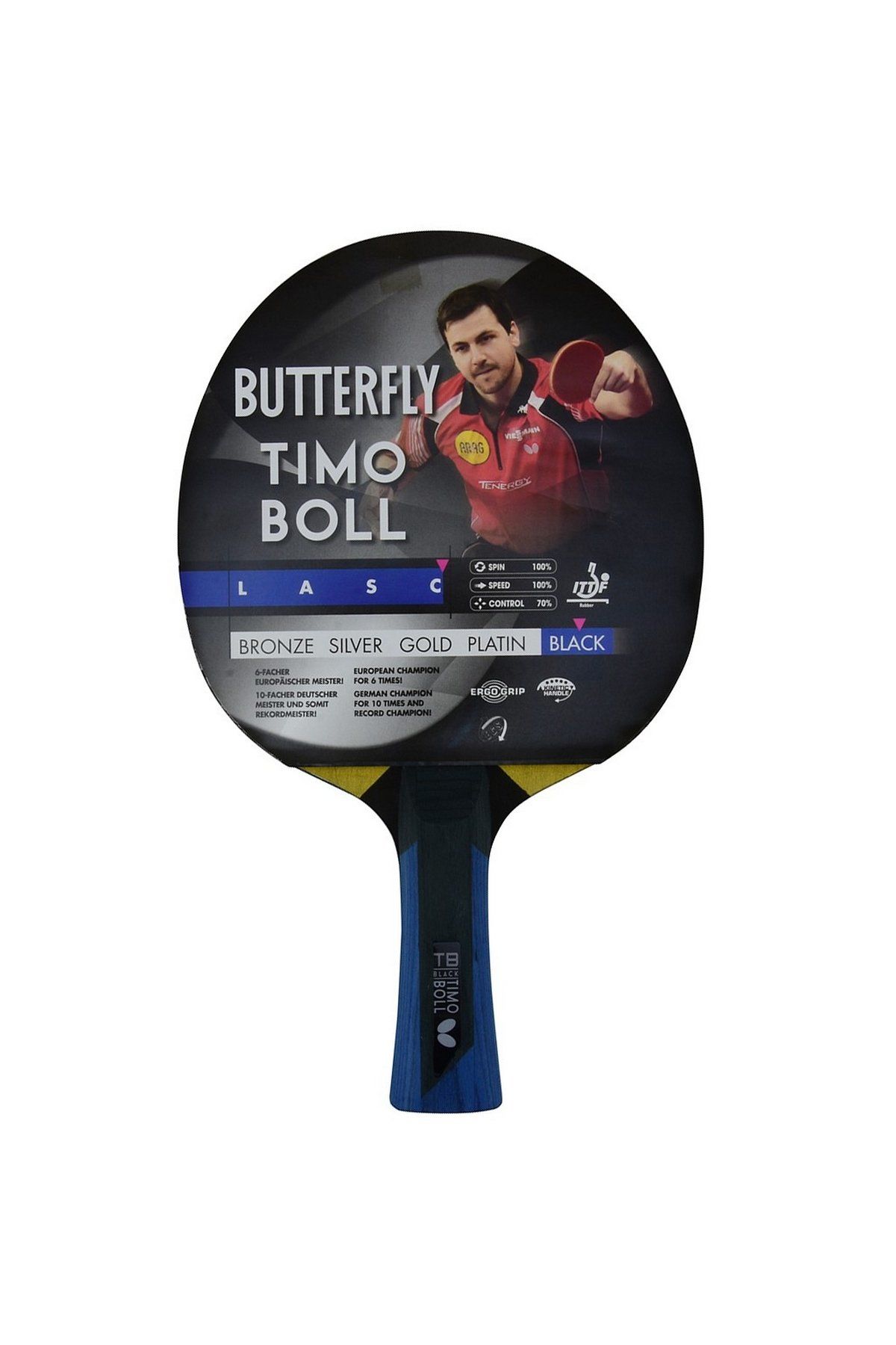Butterfly 85031 Timo Boll Black Masa Tenisi Raketi