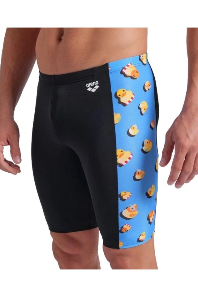 Arena Men's Arena Ducks Swim Jammer Erkek Yüzücü Mayo Siyah/Renkli 009484580