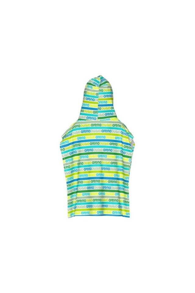 Arena Kids Terry Poncho Unisex Çocuk Plaj Havuz Bornoz Panço Mavi 009043600