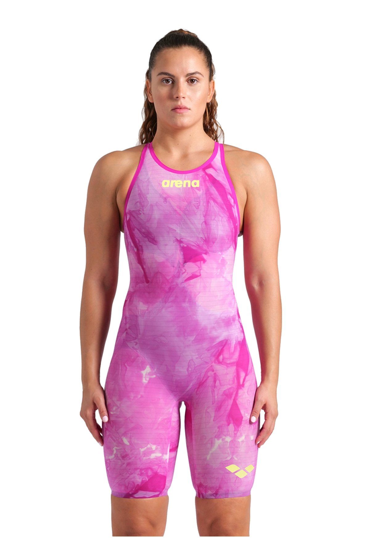 Arena Powerskin Carbon Air2 LE OB Bayan Yüzücü Yarış Mayosu Pembe 006341150 32