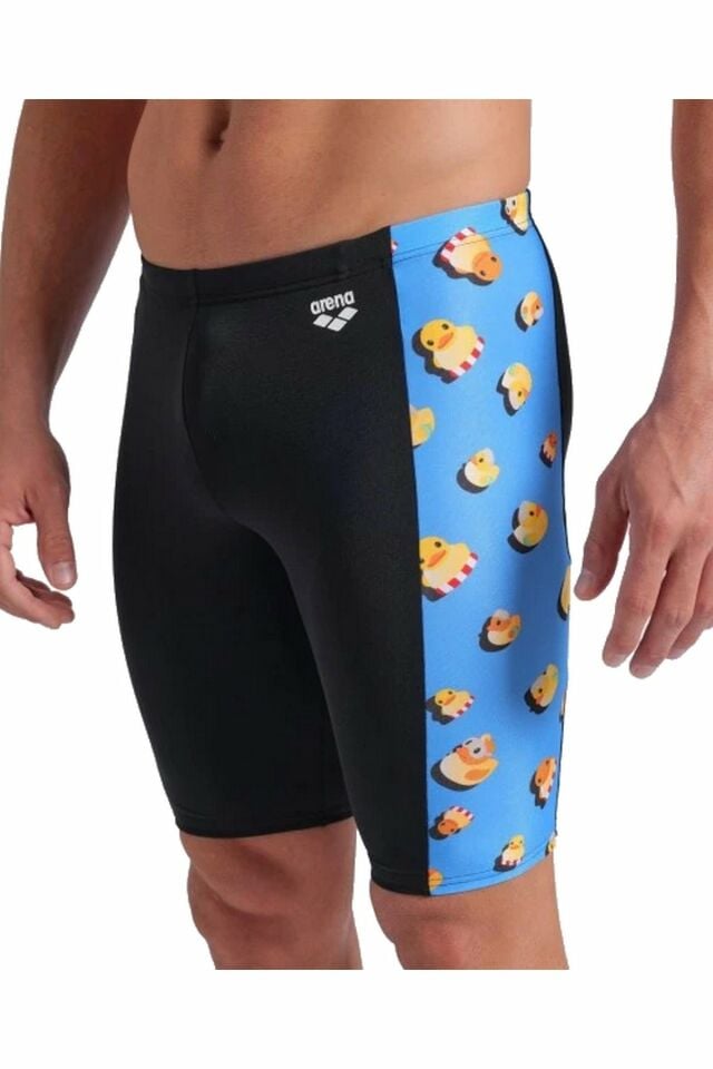 Arena Men's Arena Ducks Swim Jammer Erkek Yüzücü Mayo Siyah/Renkli 009484580 90