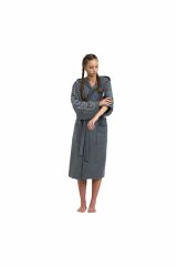 Arena Zeal Plus Unisex Yetişkin Bornoz Gri 005308101 XL