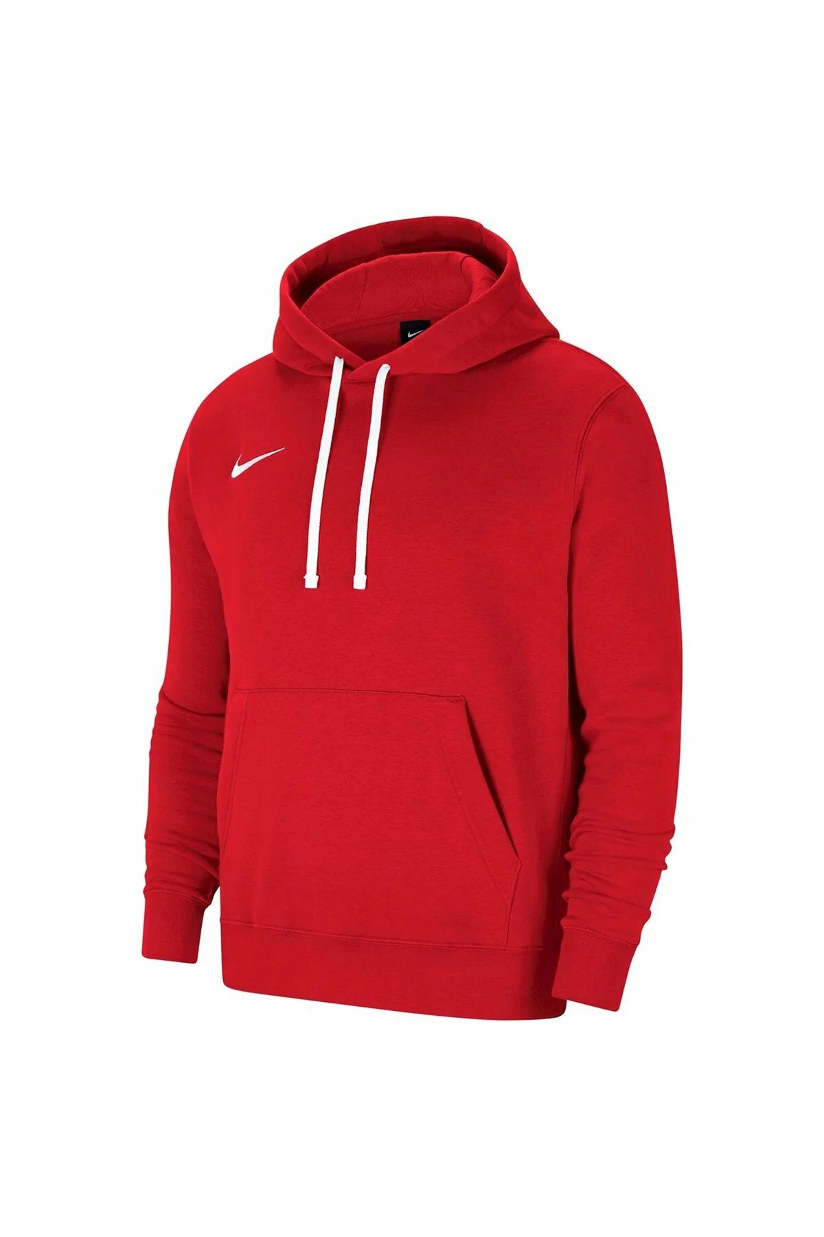 Nike M Nk Flc Park 20 Po Hoodie Erkek Kapüşonlu Sweatshirt Kırmızı CW6894-657 L