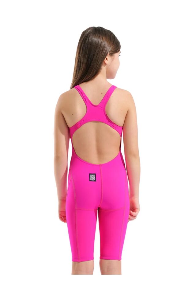 Arena Powerskin Impulse LE OB JR Kız Çocuk Yarış Mayosu Fuşya 010532118