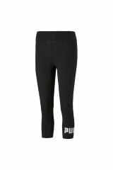 Puma ESS 3/4 Logo Leggings Puma-Black Bayan Tayt Siyah 58682801 XL