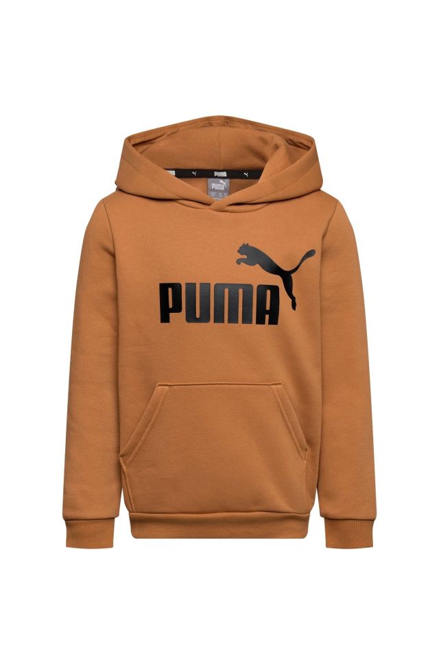 Puma Sport Style ESS Big Logo Hoodie Erkek Sweatshirt Kahve 58668919 2XL