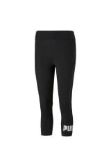 Puma ESS 3/4 Logo Leggings Puma-Black Bayan Tayt Siyah 58682801 XS