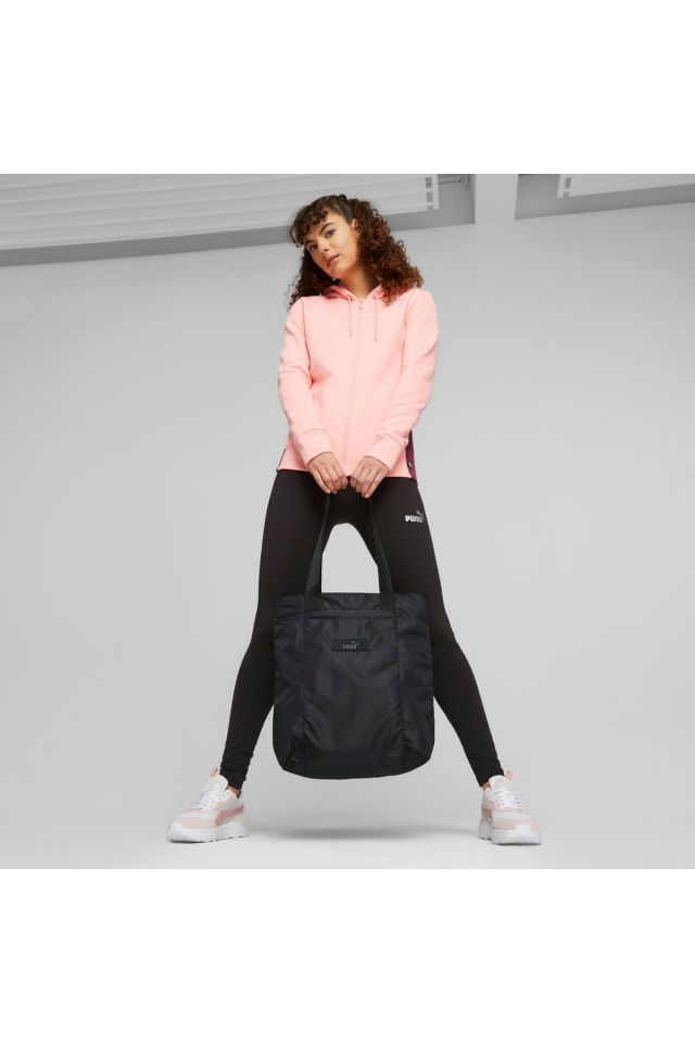 Puma Core Pop Shopper Puma-Black Bayan Omuz Çantası Siyah 07985701