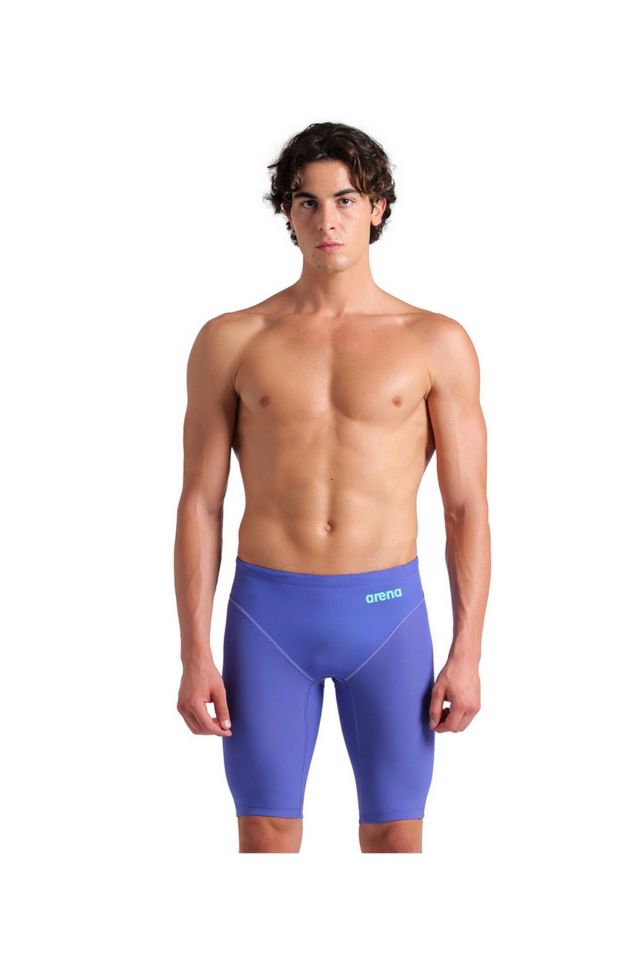 Arena Mens Powerskin Impulso Jammer Erkek Yarış Mayosu Mavi 008607110 60