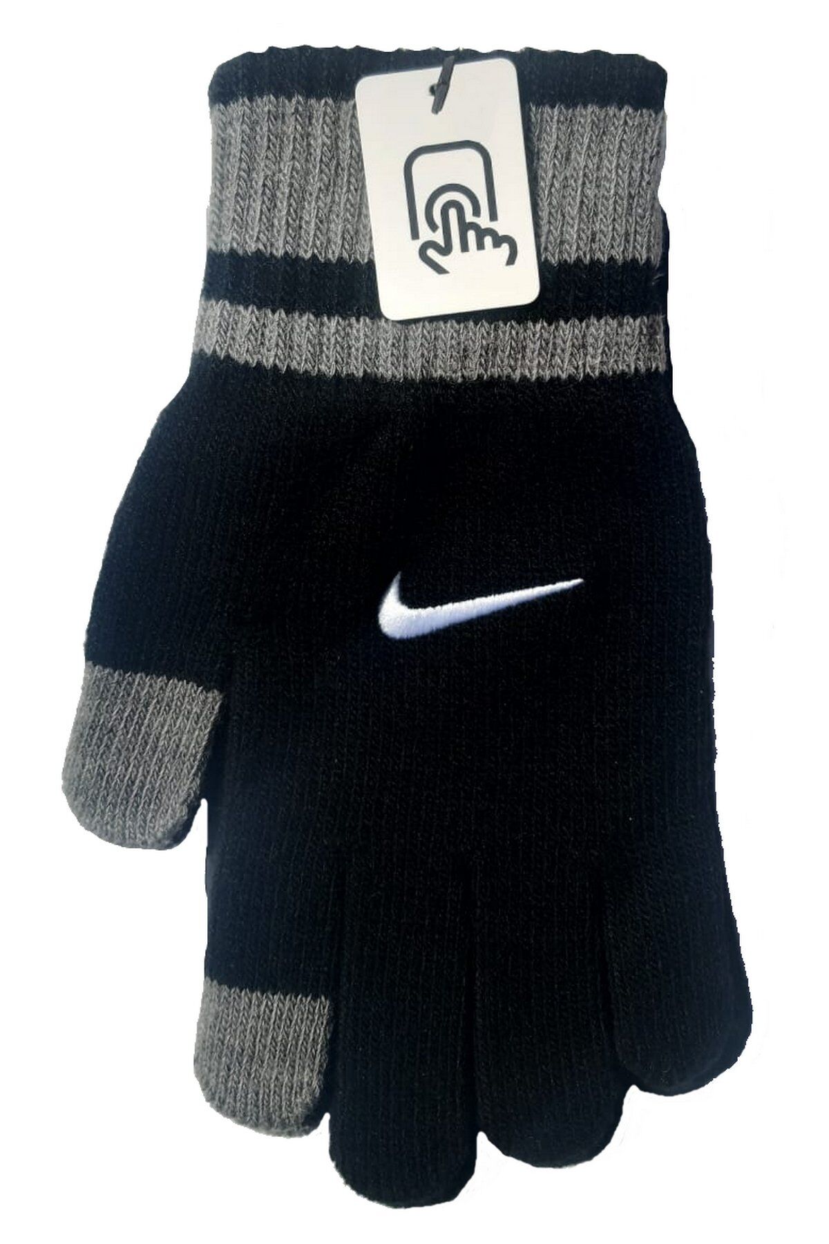 Nike Y Knit Tech And Grip Tg Graphic 3.0 Black/Smoke Grey/White Fitness Eldiveni Gri N.101.1922.088.LX