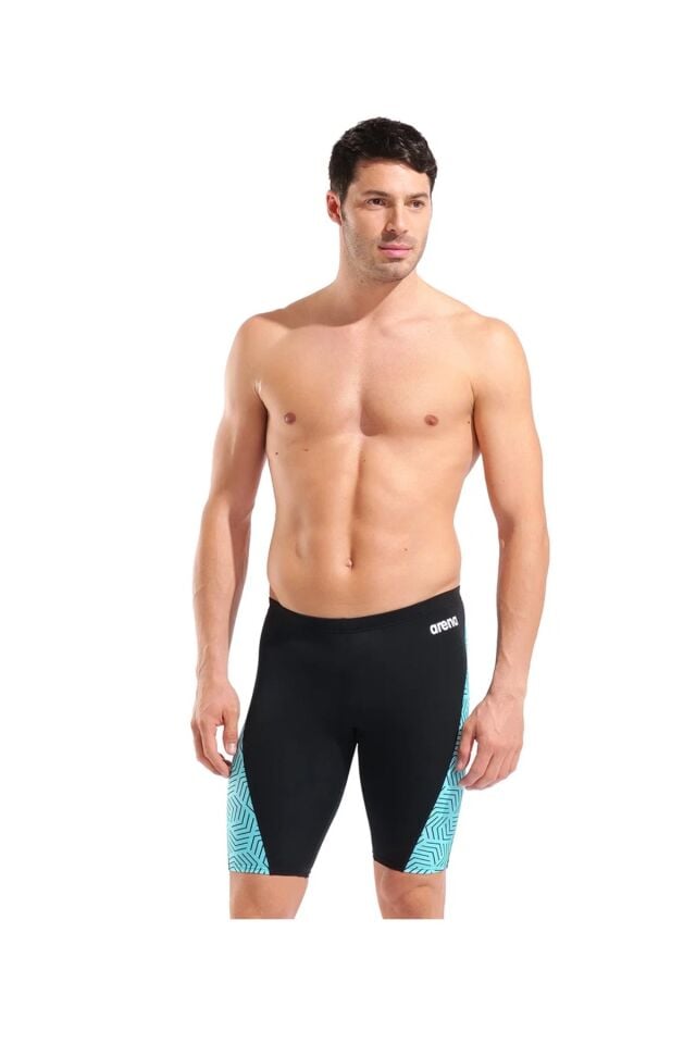Arena Men's Allover Swim Jammer Erkek Yüzücü Mayo Siyah 011889580