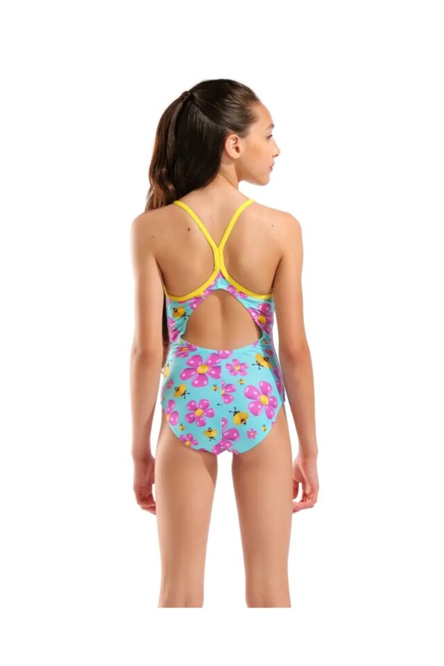 Arena Girl's Spring Swimsuit Lightdrop Back Kız Çocuk Mayo Renkli 010751830